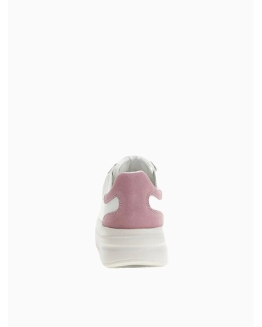 GUESS ELBINA Sneakers - White with Pink Details